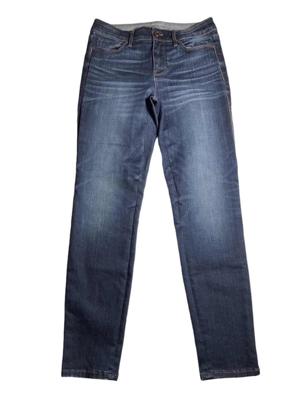 White House Black Market The Skinny Ankle Mid Rise jeans. Size 2